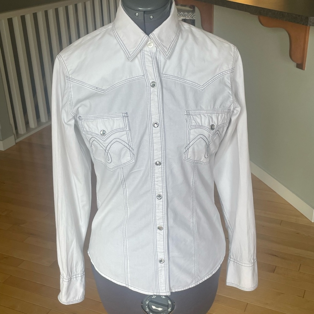 PANHANDLE SLIM white snap up western wear